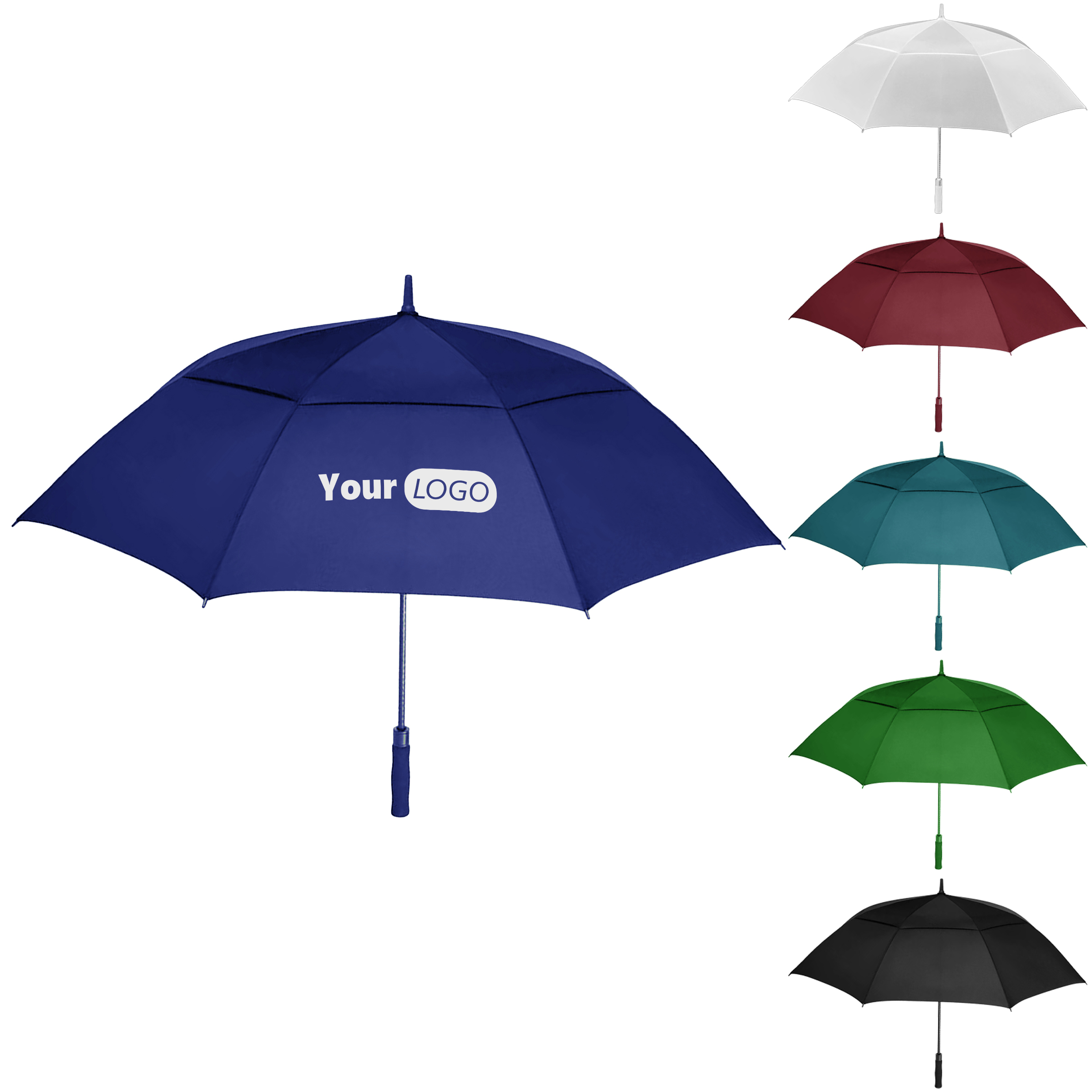Blend Personalized Automatic Golf Umbrella 2