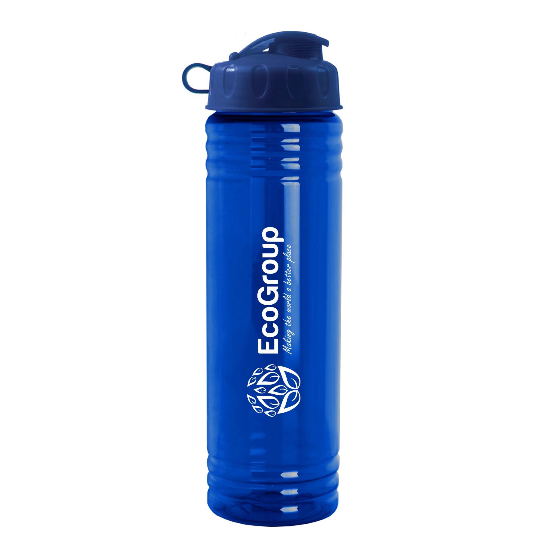 24 oz. Slim Fit UpCycle RPET Bottle with Flip 3