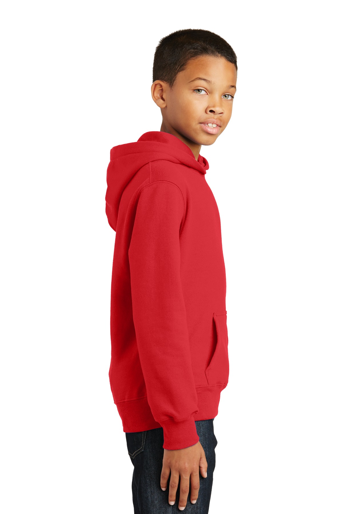 Port & Company® Youth Fan Favorite Fleece Pullover Hooded Sweatshirt 20