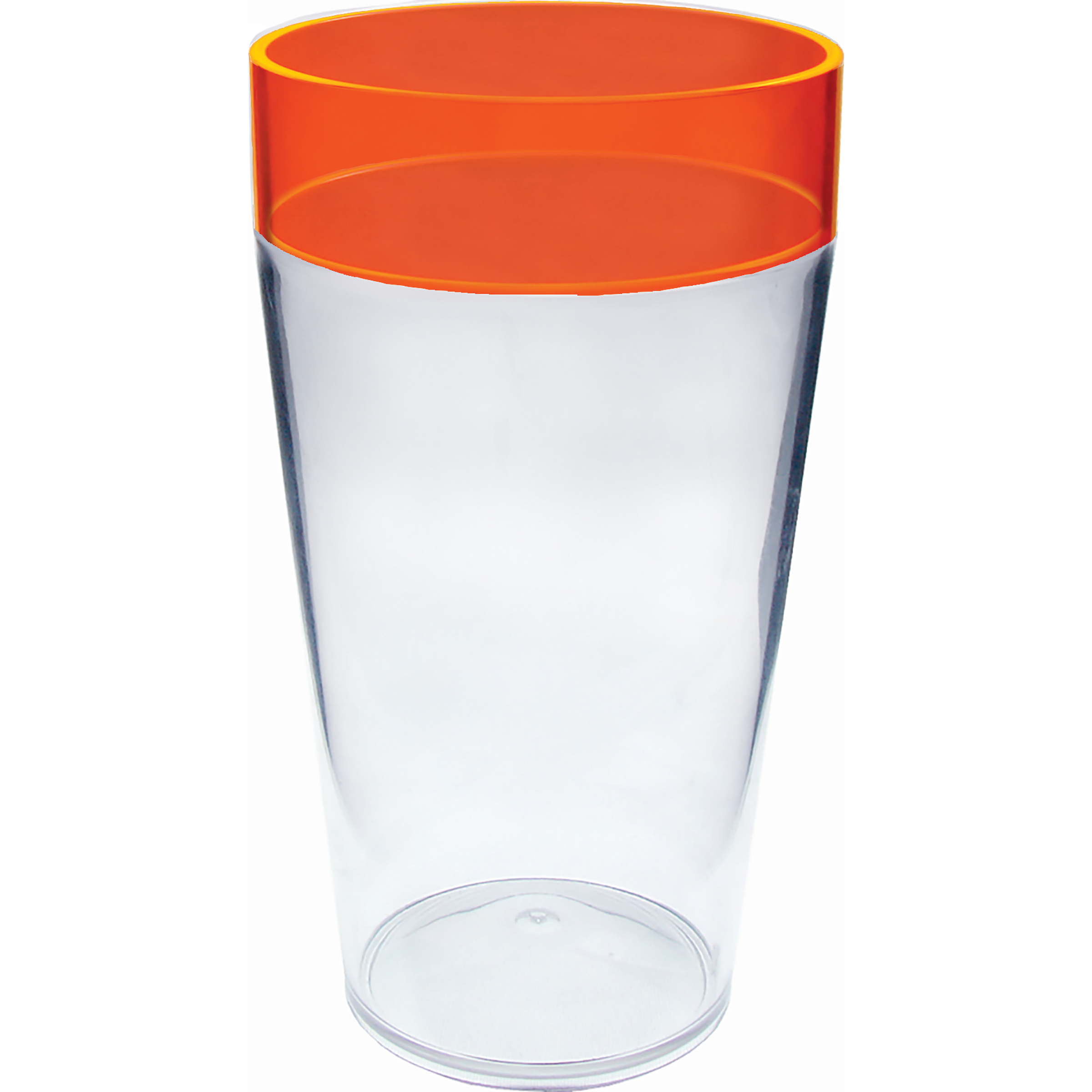 20oz Plastic Mix and Match Rim Color Cup 18