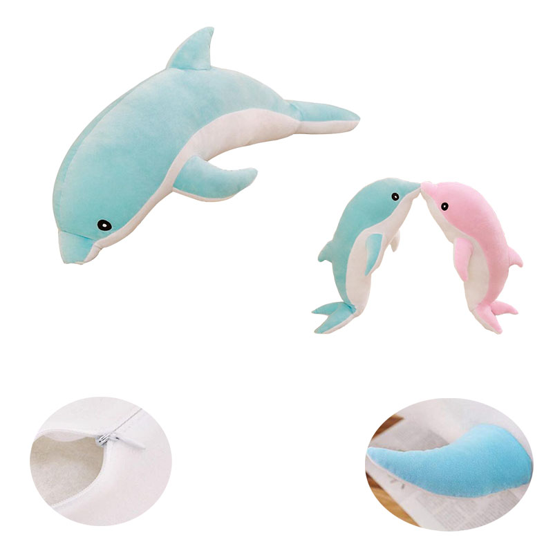 39'' Soft StuffedDolphin Pillow 2