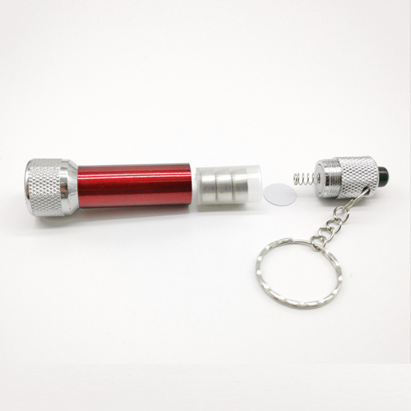 5 LED Aluminum Flashlight Keychain 2