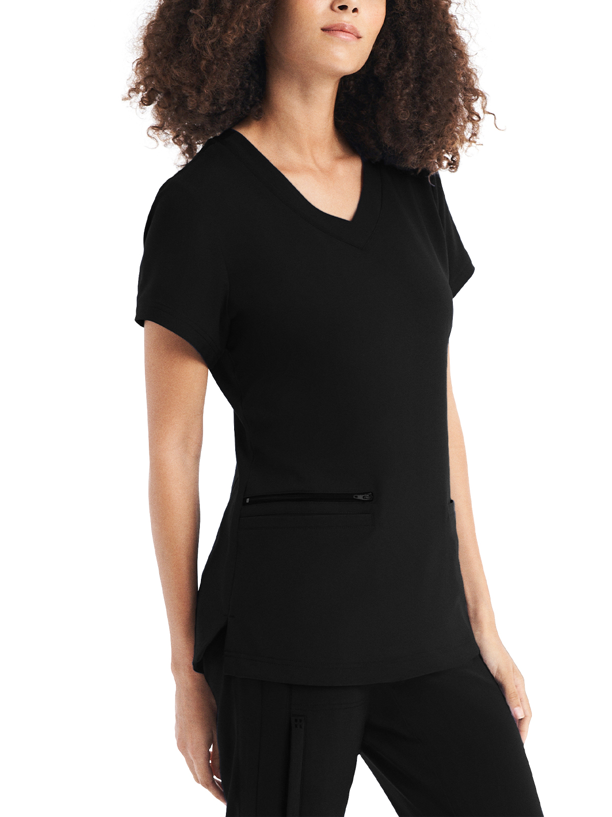 White Cross - CRFT - Women's Three-Pocket V-Neck Top 26