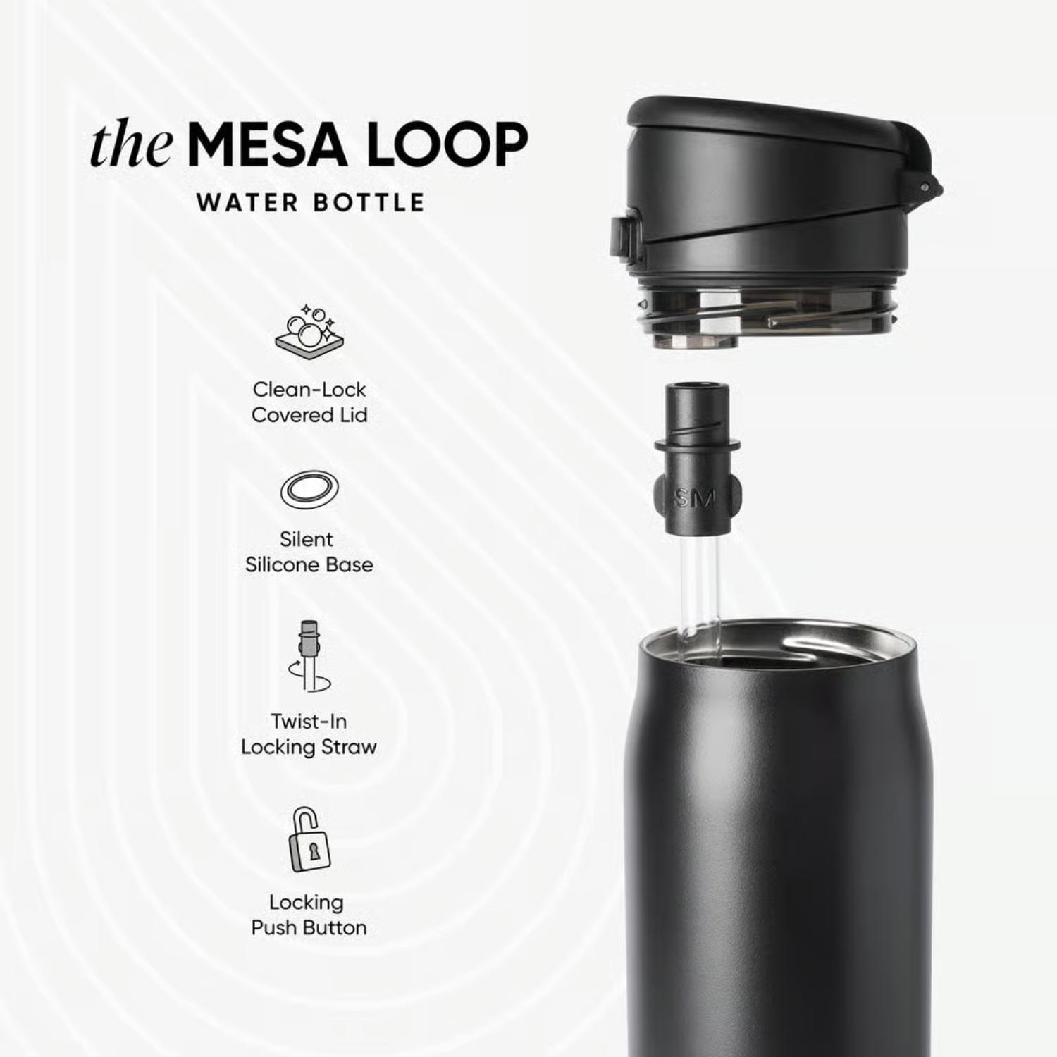 24 oz Simple Modern® Mesa Loop with Covered Spout Water Bottle 3
