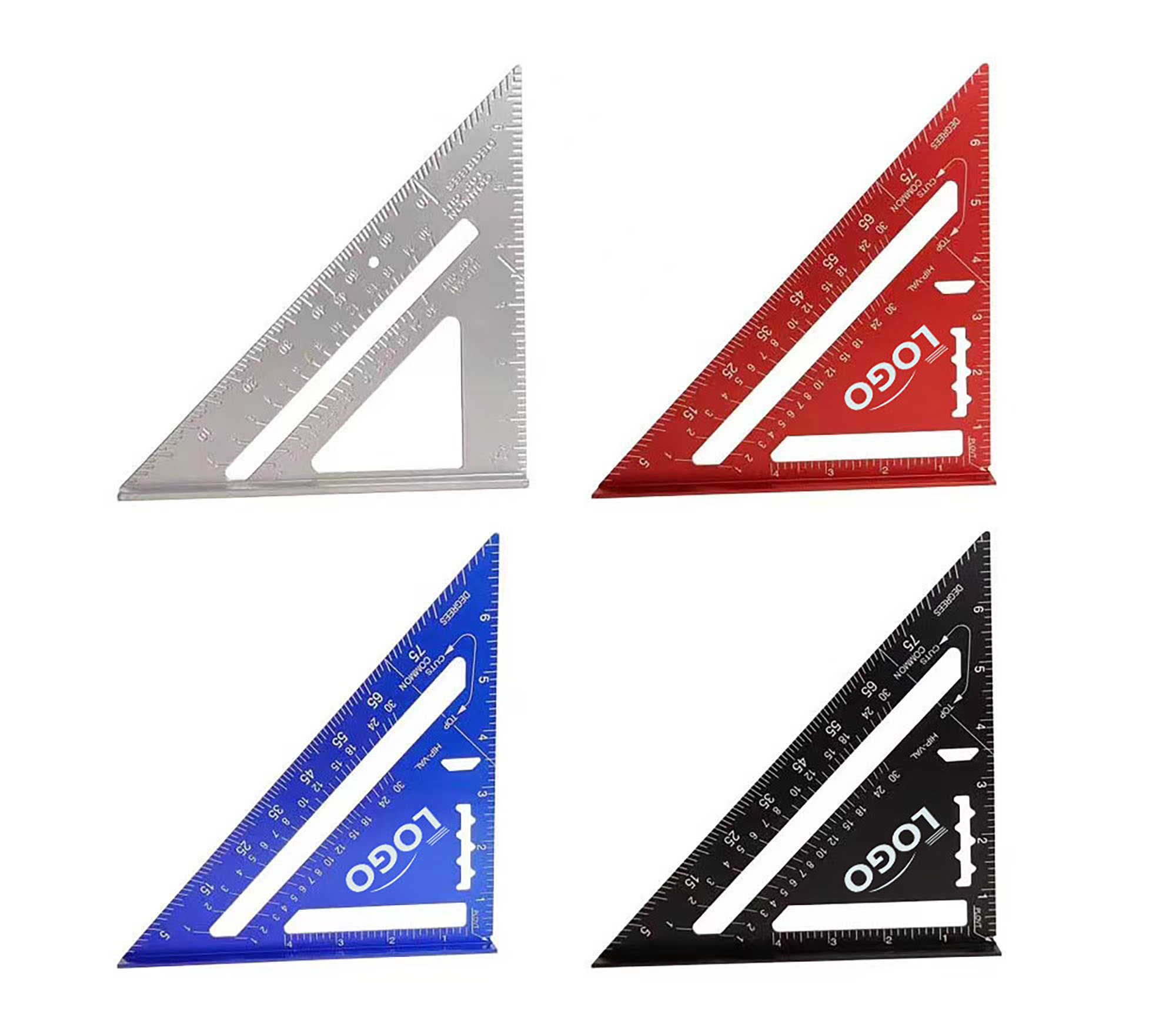 Triangle Ruler Engineer Carpenter Measuring Tool 2