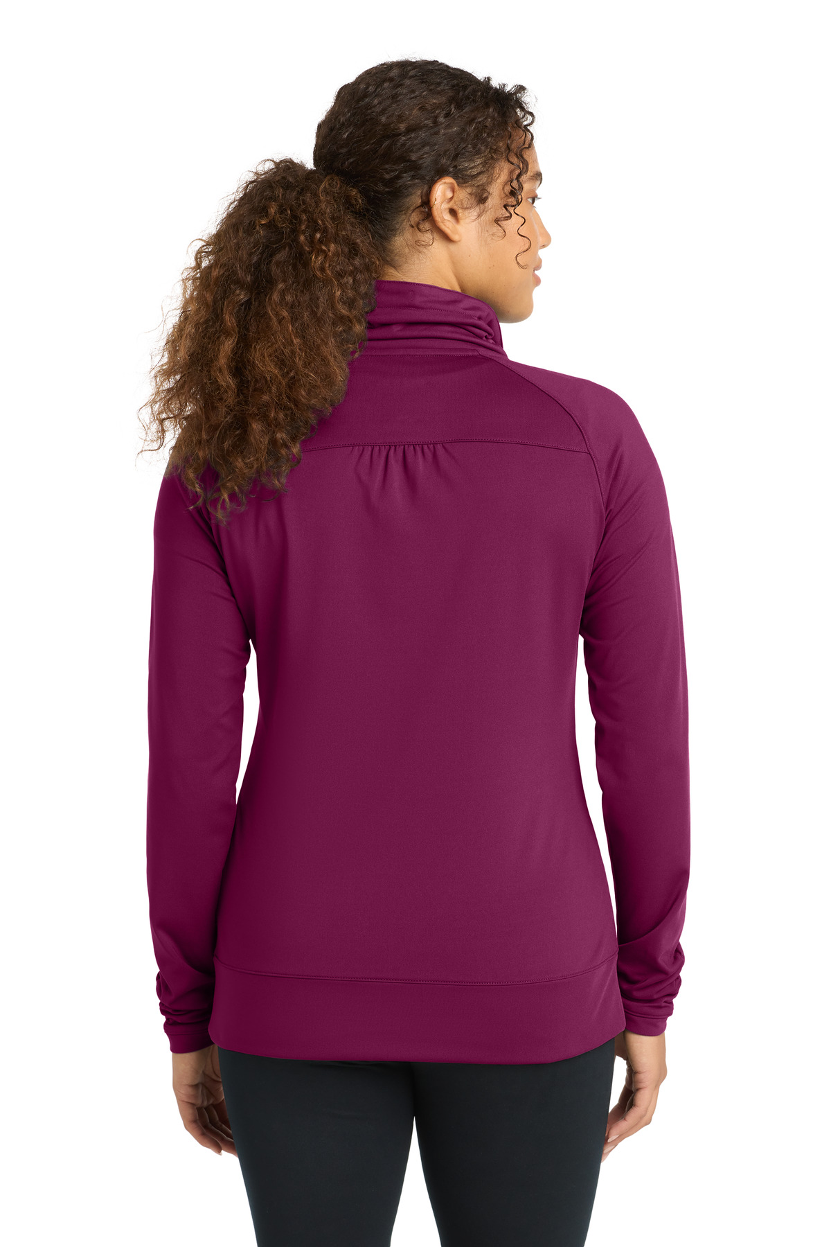 Sport-Tek Women's Sport-Wick Stretch Full-Zip Jacket. LST852 19