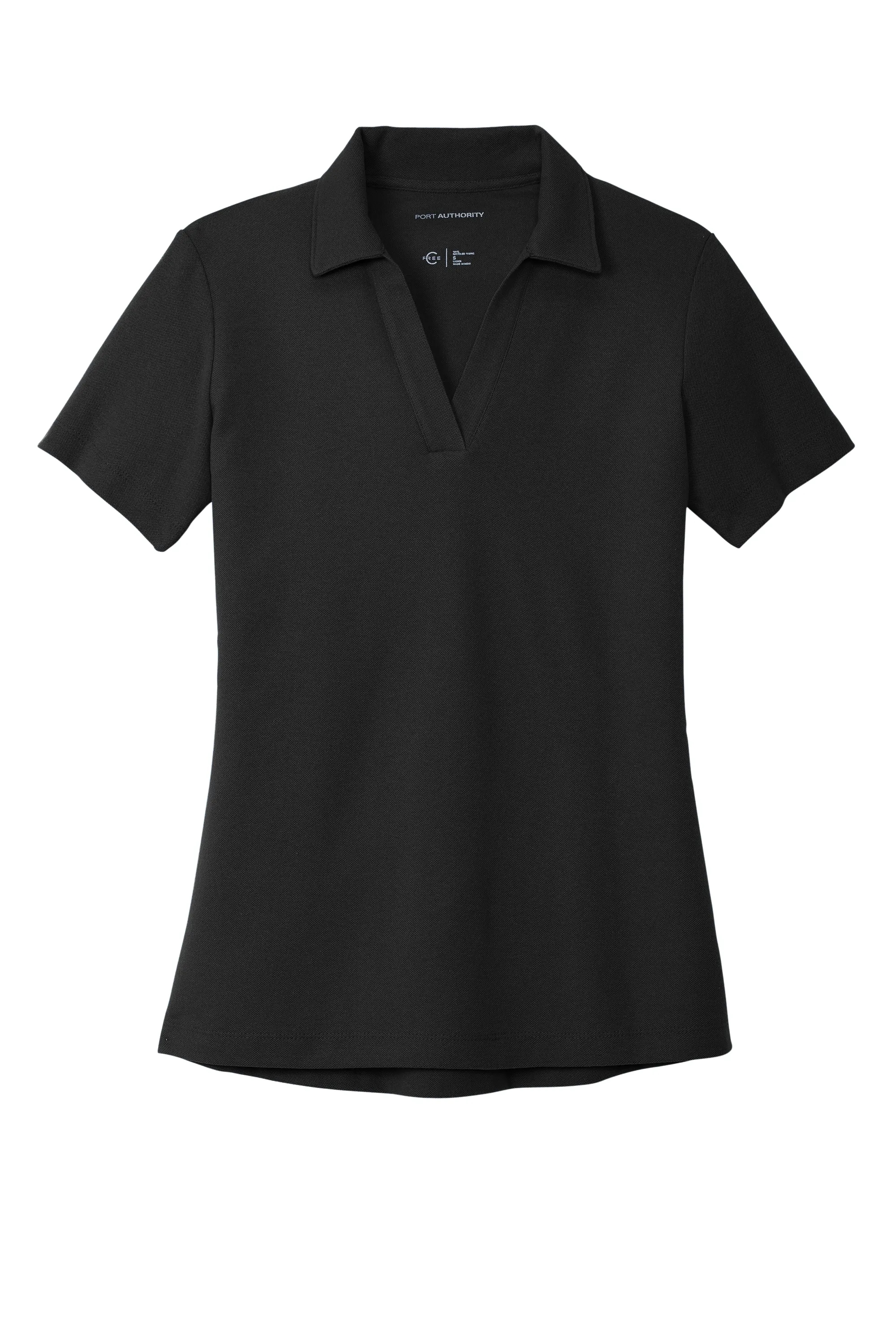 Port Authority(R) Ladies C-FREE(R) Cotton Blend Pique Polo 2
