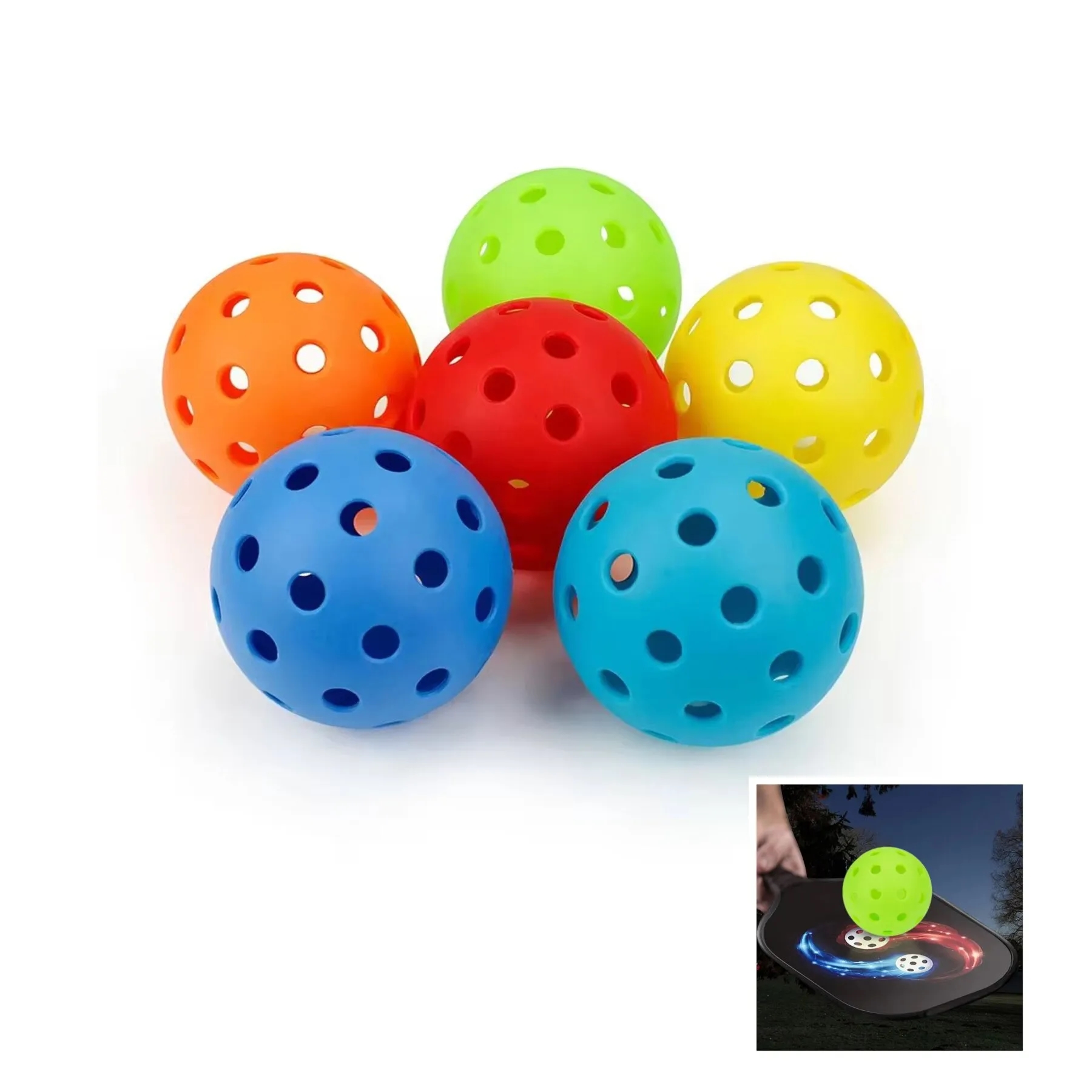 Standard 40 Hole Outdoor Pickleball 6