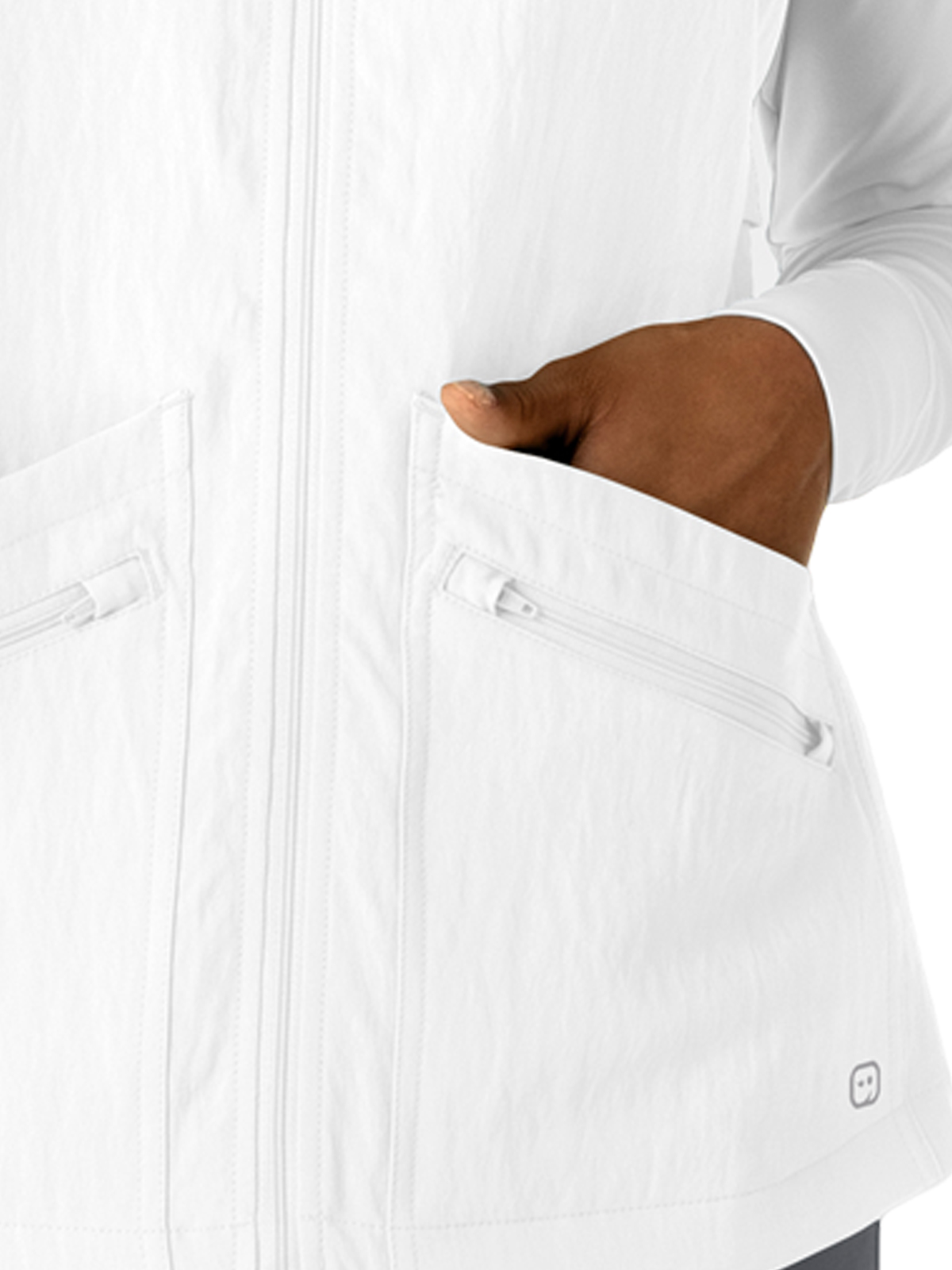 Wink Layers - Women's Everything Everywhere Scrub Vest 1