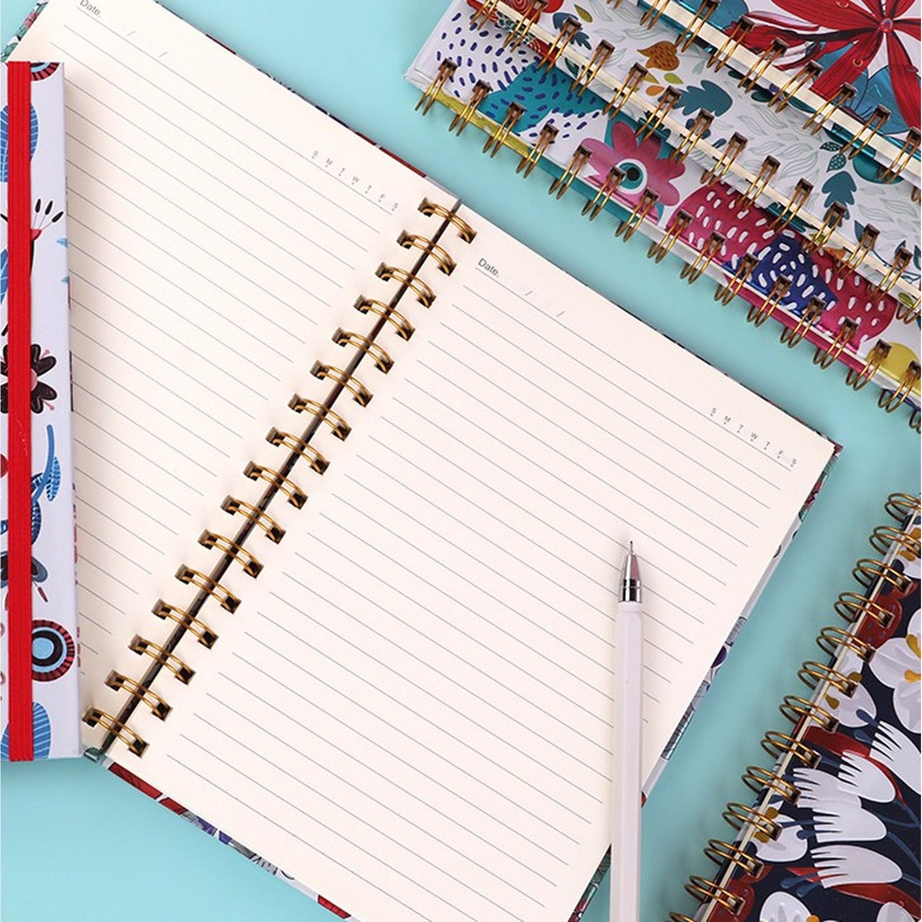 A5 Spiral Notebook Hardcover 160 Pages Spiral Journal 6