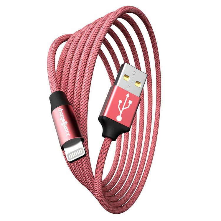 6' Lightning USB Cables - Coral 2