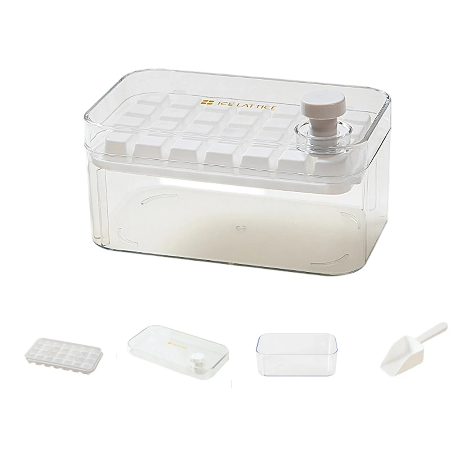 MOQ 50 One-Press Ice Maker 3