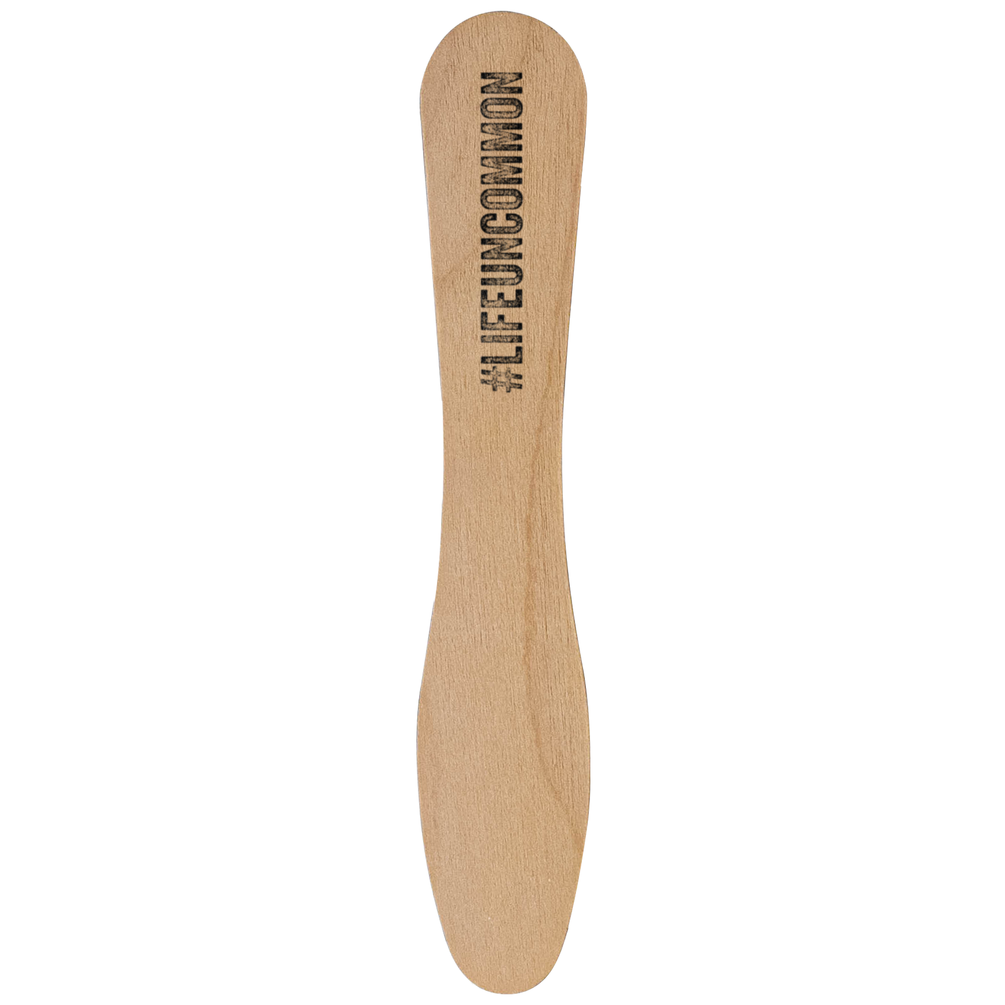 Wood Ice Cream Spoon 3.50" Tradition Print 5