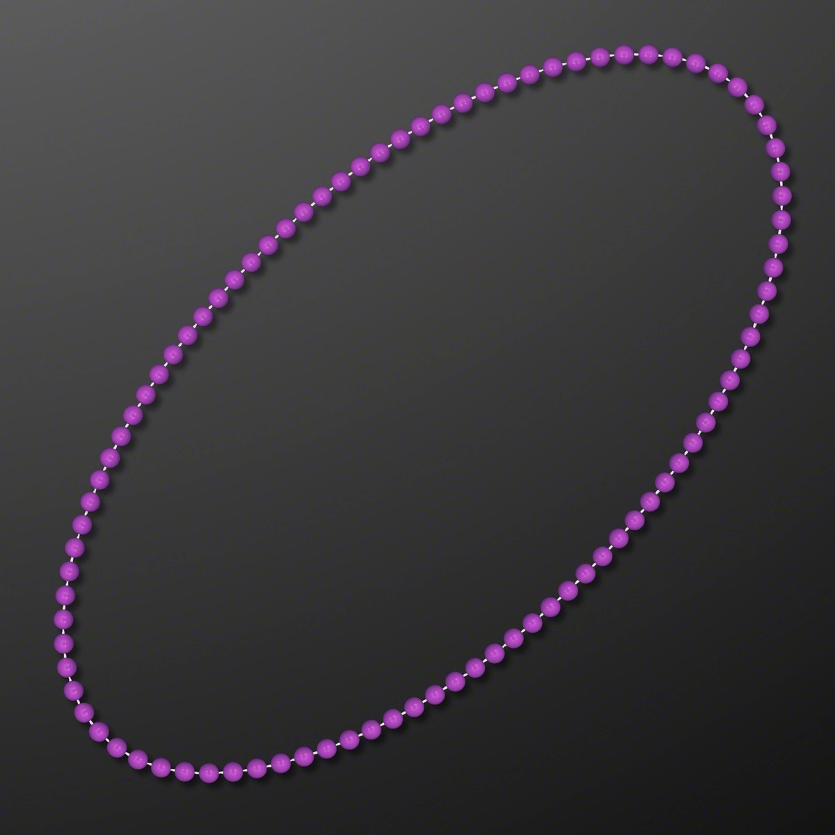 7MM 33" Round Beaded Necklaces 10