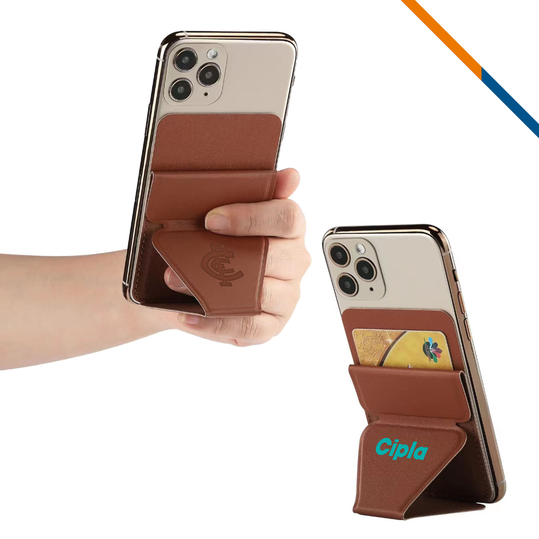 Magee 3in1 PU Leather Phone Stand 8
