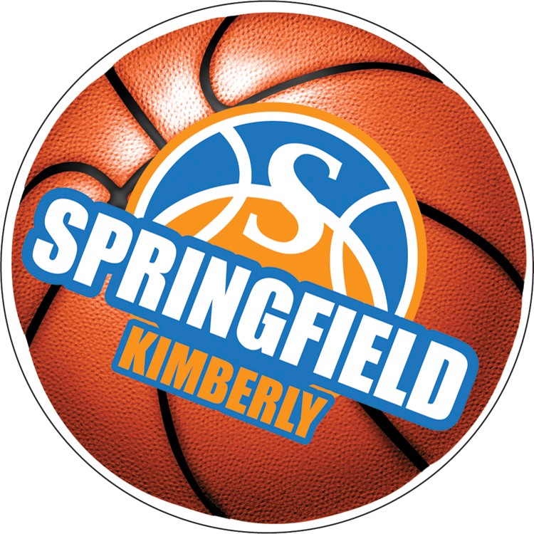 Custom 5.75" Diameter Circle Basketball Car Magnet 2