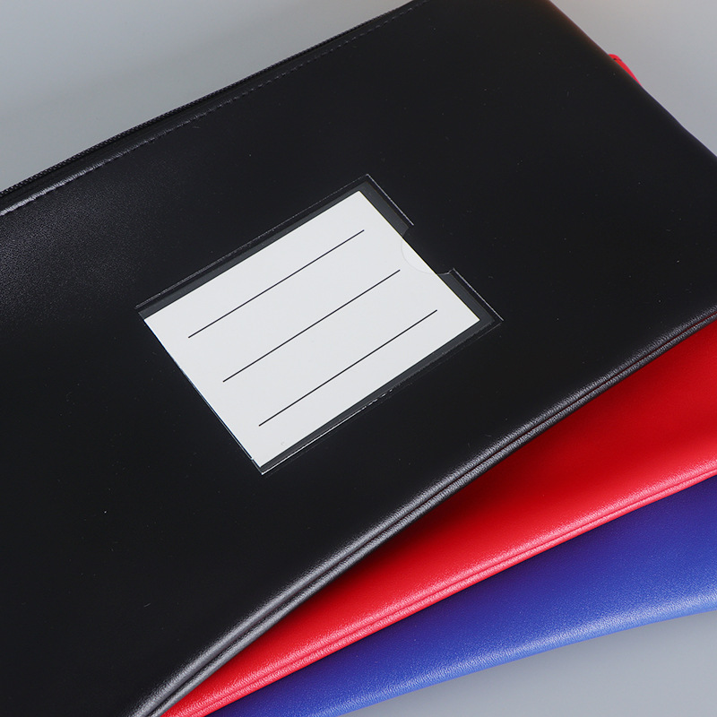 Bank Deposit Money Bags with Zipper 8