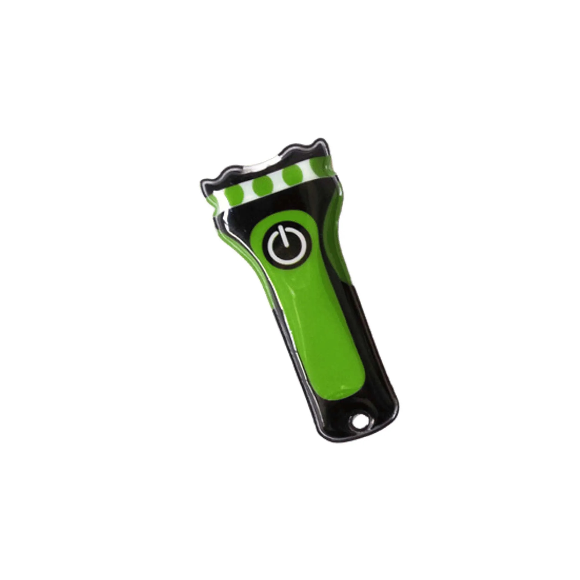 PVC Flashlight Keychain Light with Refrigerator Magnet 12