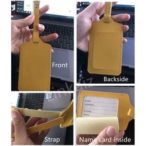 Leather Luggage Tag 2