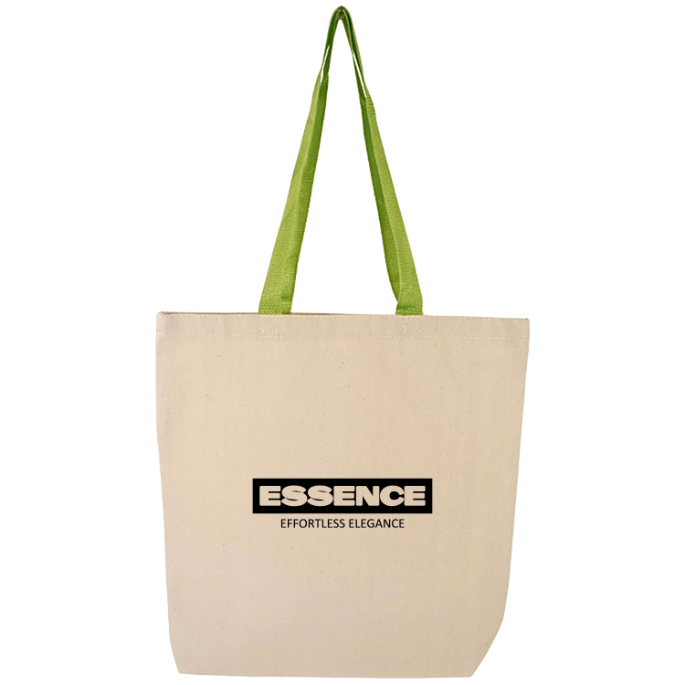 Clearwater Color Handle Cotton Tote, custom tote bag with logo imprint 21