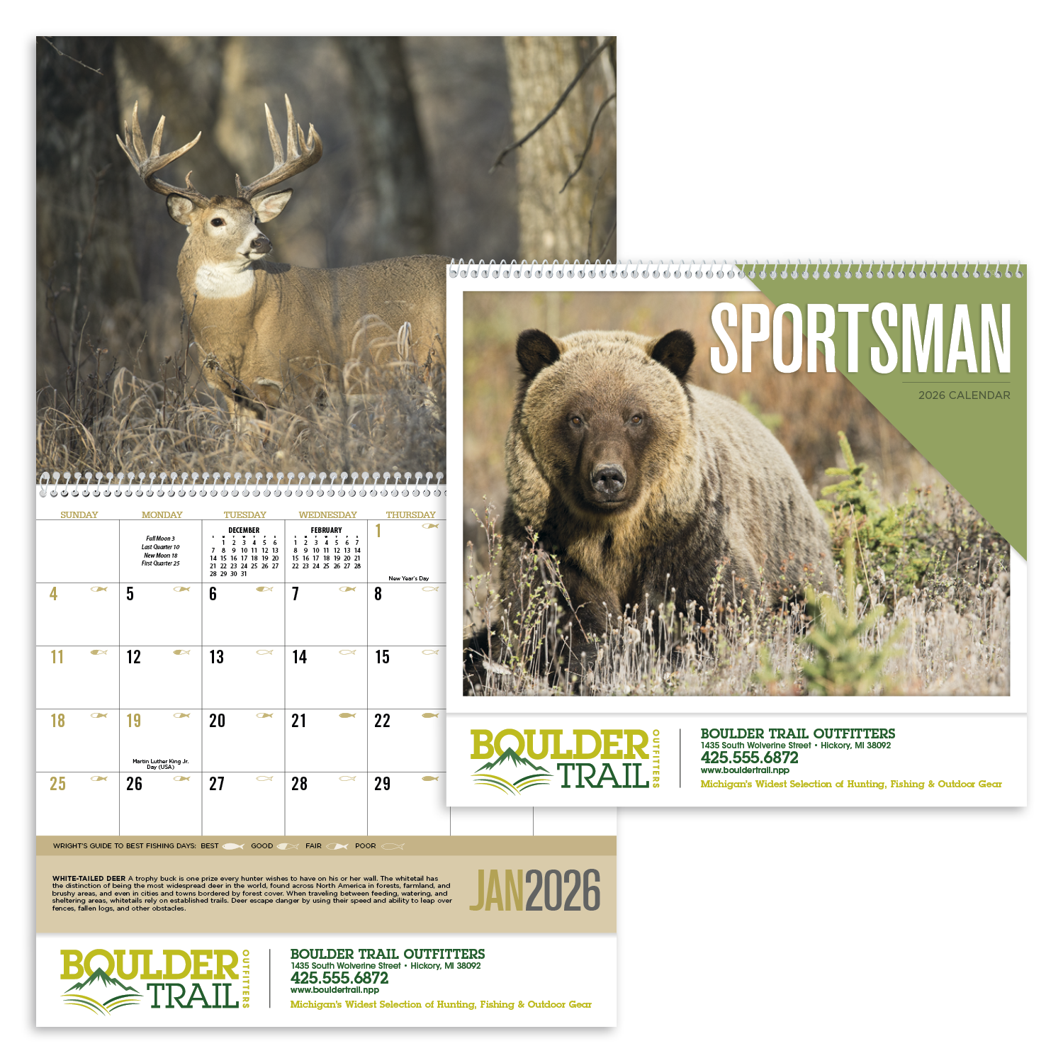 Triumph® Calendars Sportsman Calendar 63