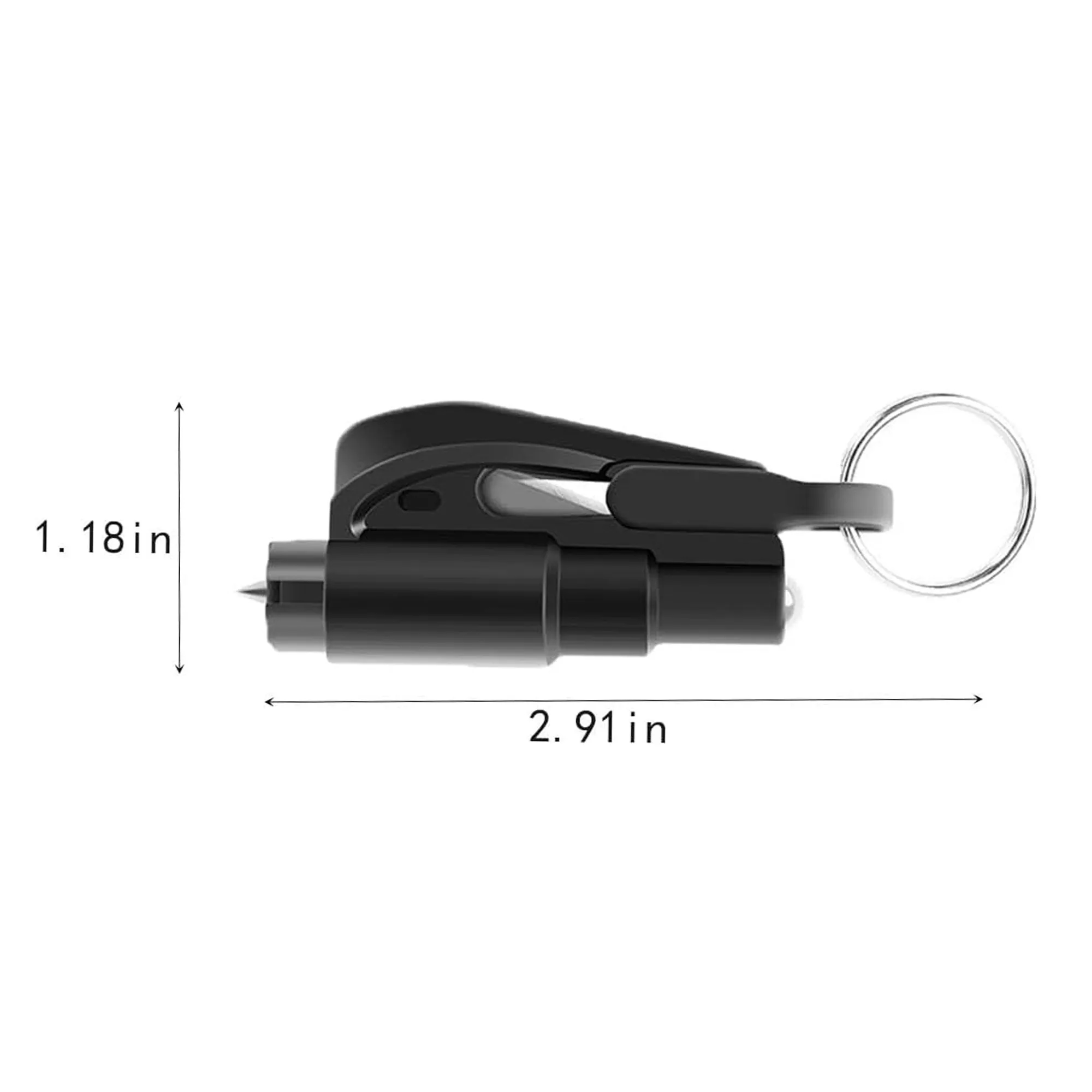 Compact Car Safety Hammer Emergency Escape Tool 2