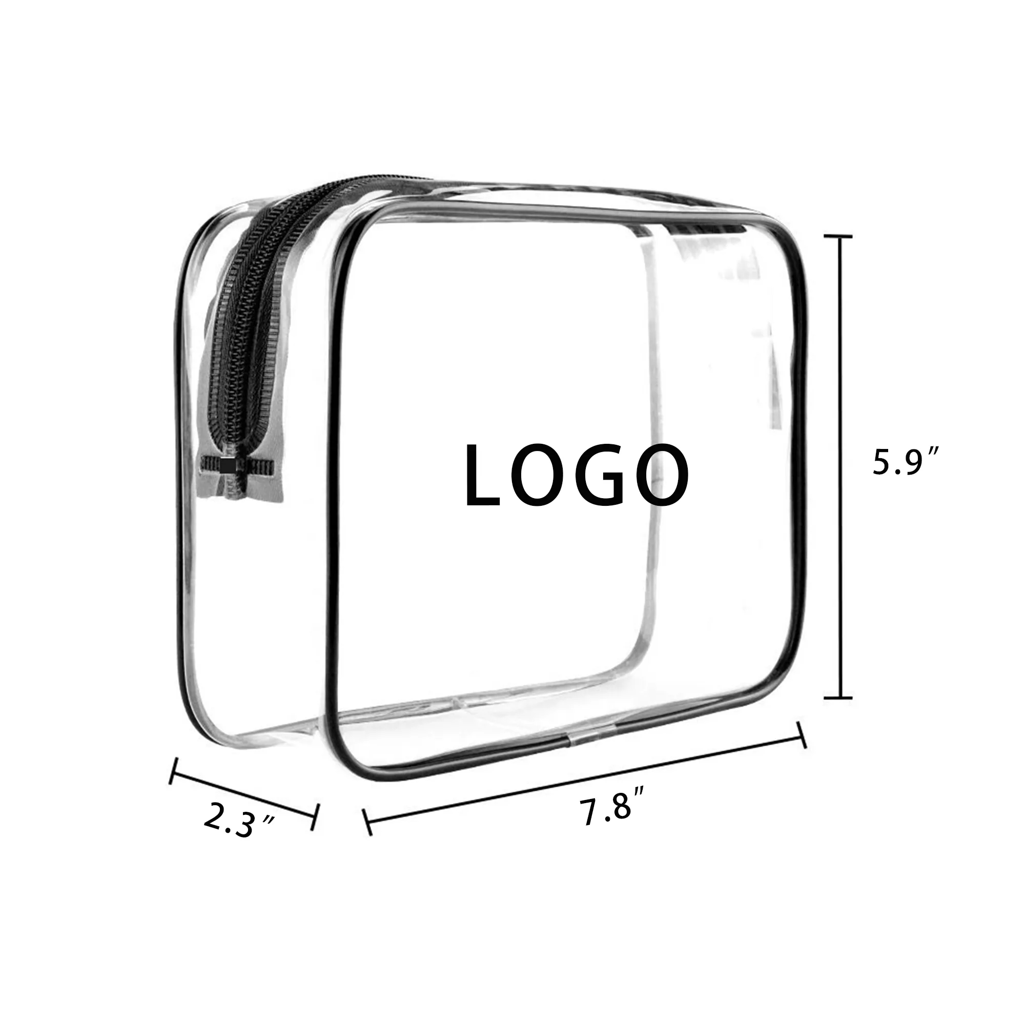 MOQ50 Travel Pvc Portable Make up Bag 8