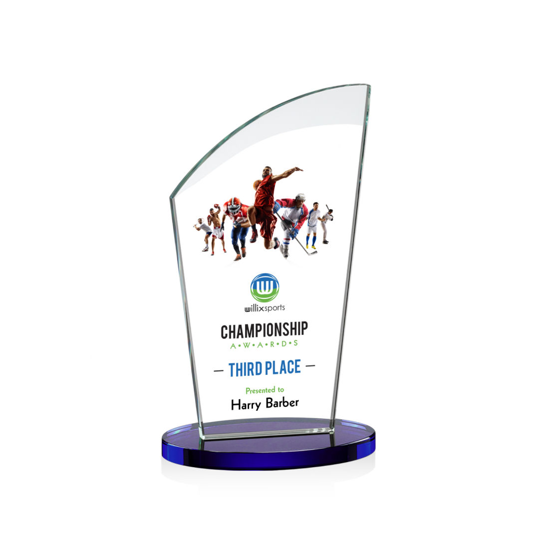 Tomkins VividPrint™ Award - Blue 6
