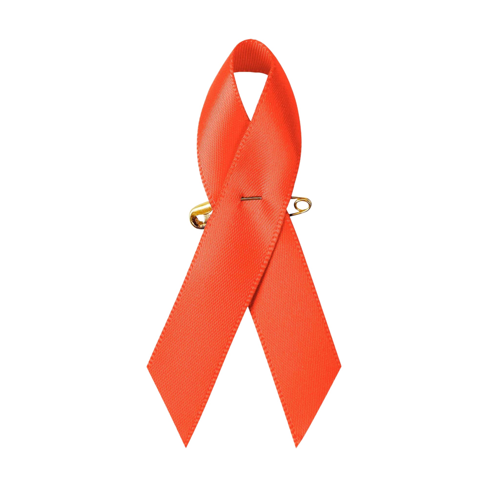 Polyester Awareness Ribbon With Custom Logo Print 10