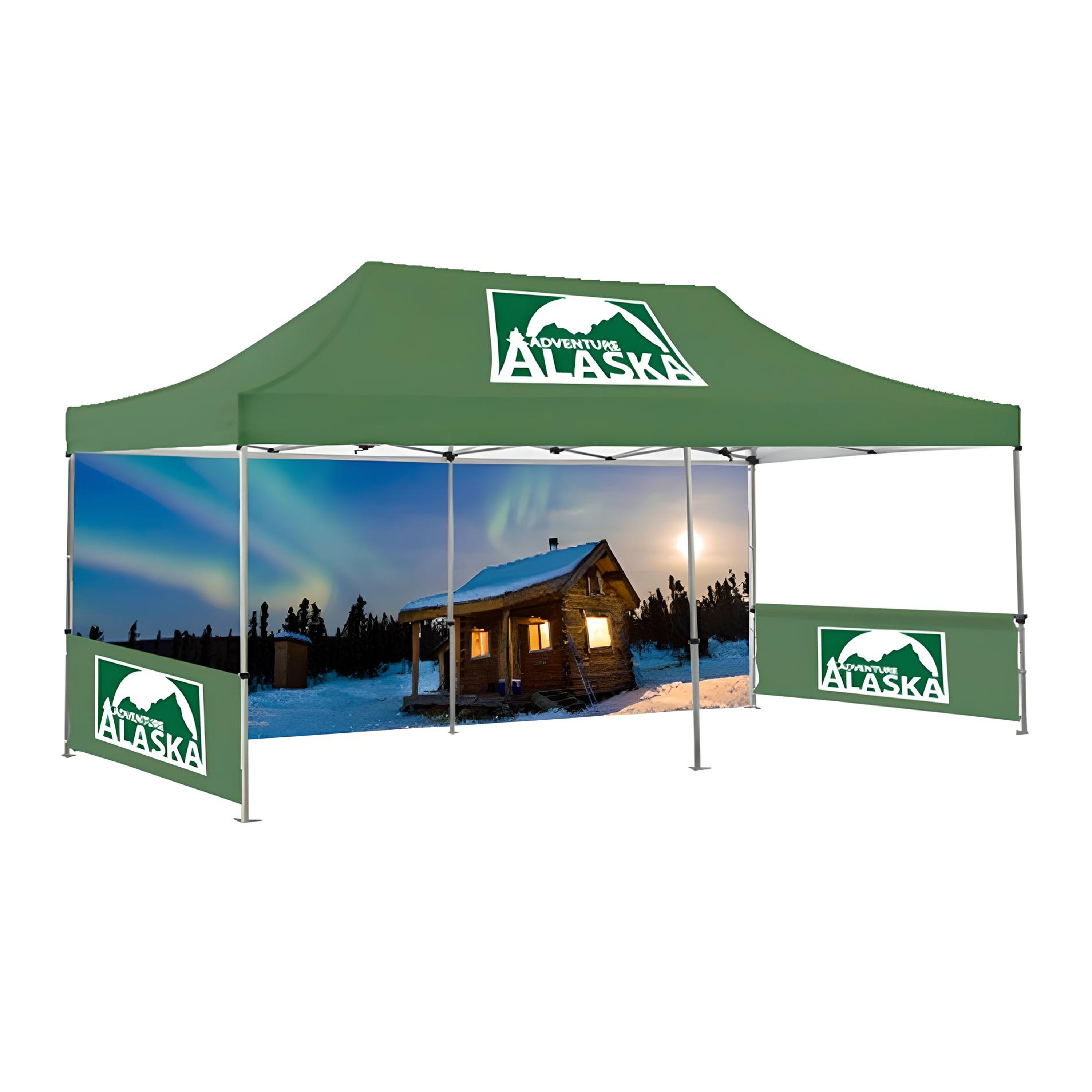 10' x 10' Canopy Tent - Vibrant Custom Design 6