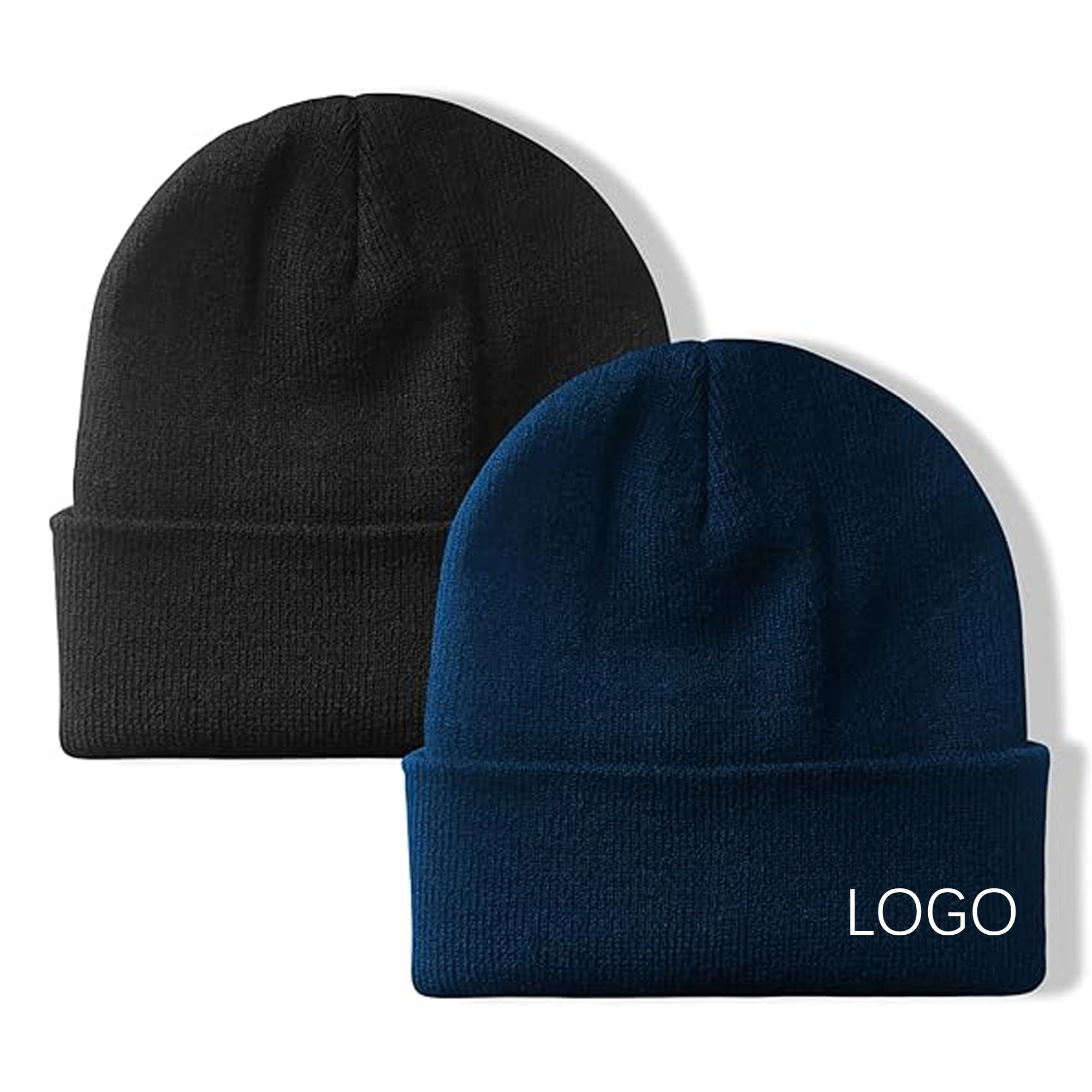 Slouchy Knit Skull Cap Warm 2
