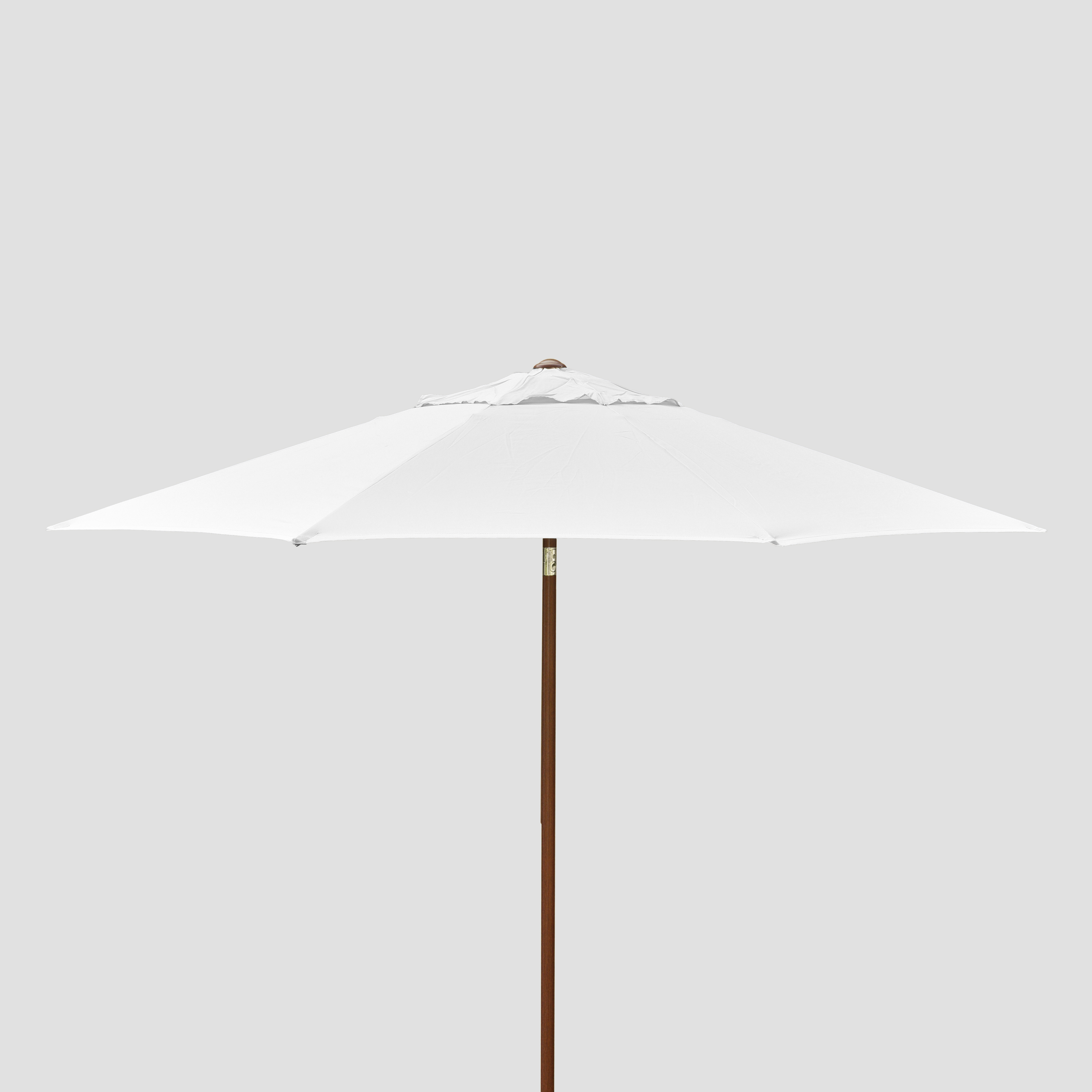 9' Wood Look Market Umbrella