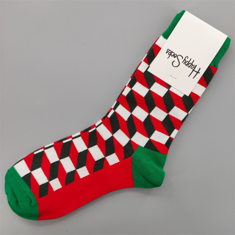 Jacquard Socks with Header Card 2