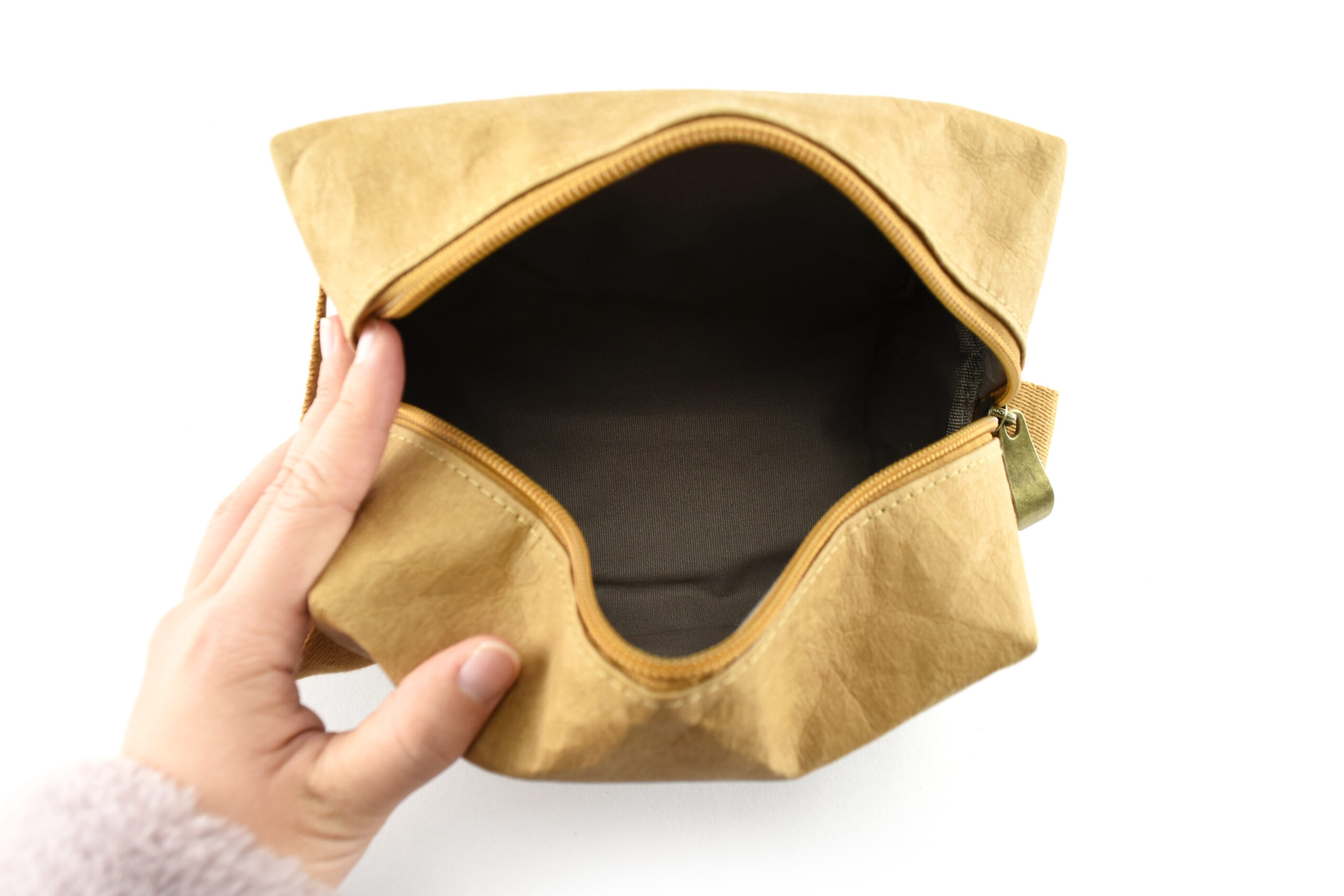 Munro Kraft Paper Cosmetic Bag 4