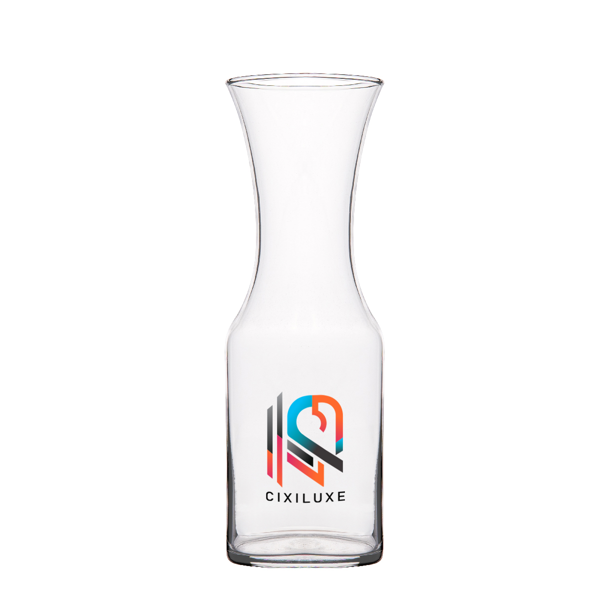 34 Oz. Full Color Clear Glass Carafe 3