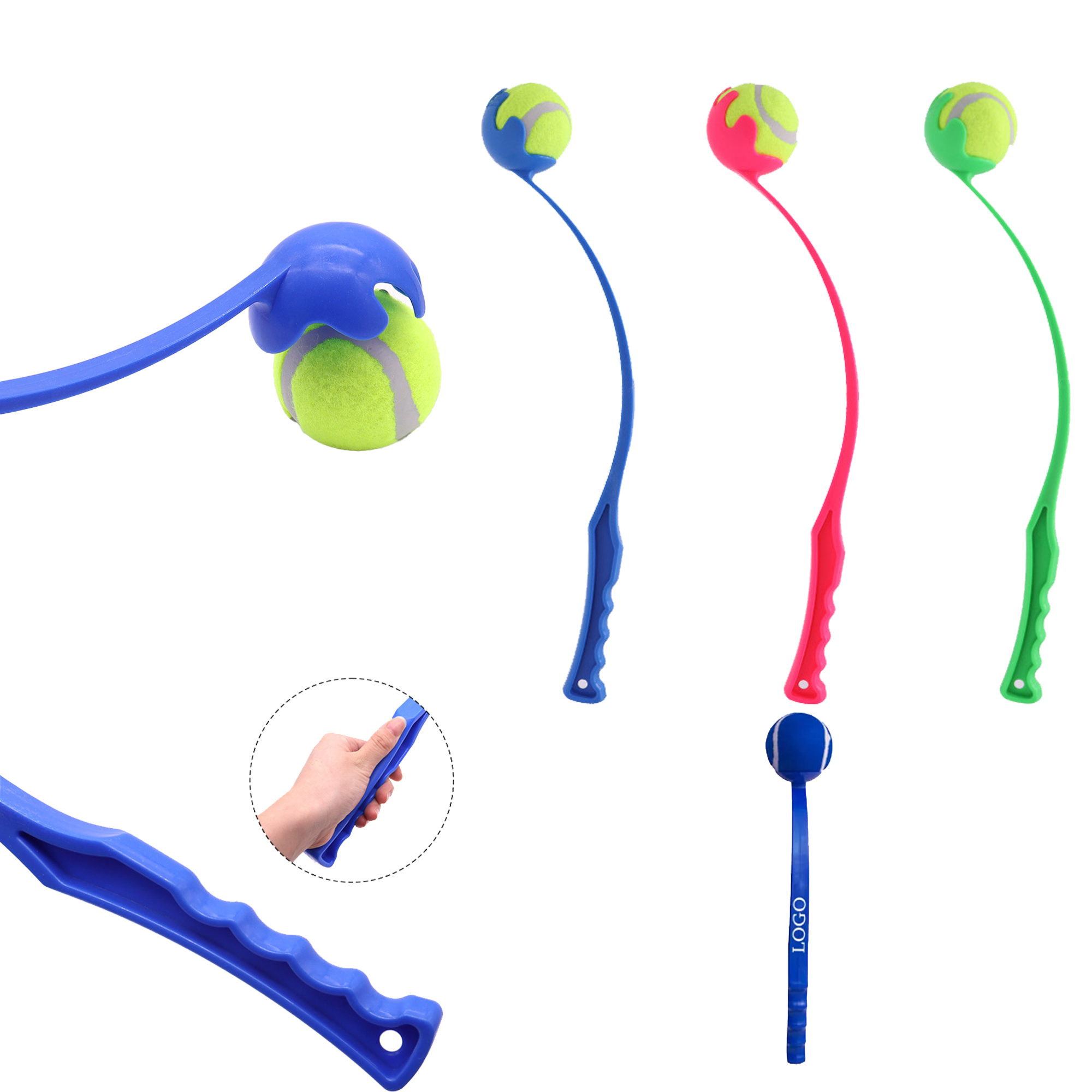 Long Handle Dog Fetch Stick 2
