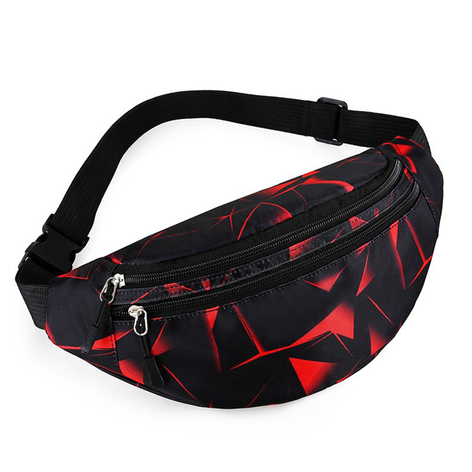 Polyester 3 Zipper Full Wrap Sublimation Waist Pack ?C Your Everyday Companion 9