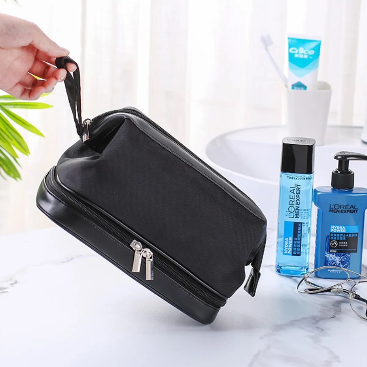 Portable Waterproof Travel Organizer Toiletry Bags For Men 10