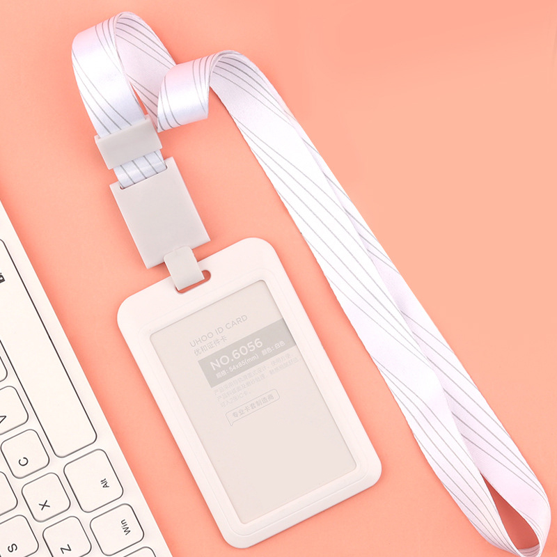ID Card Badge Holder with Telescopic Lanyard 8