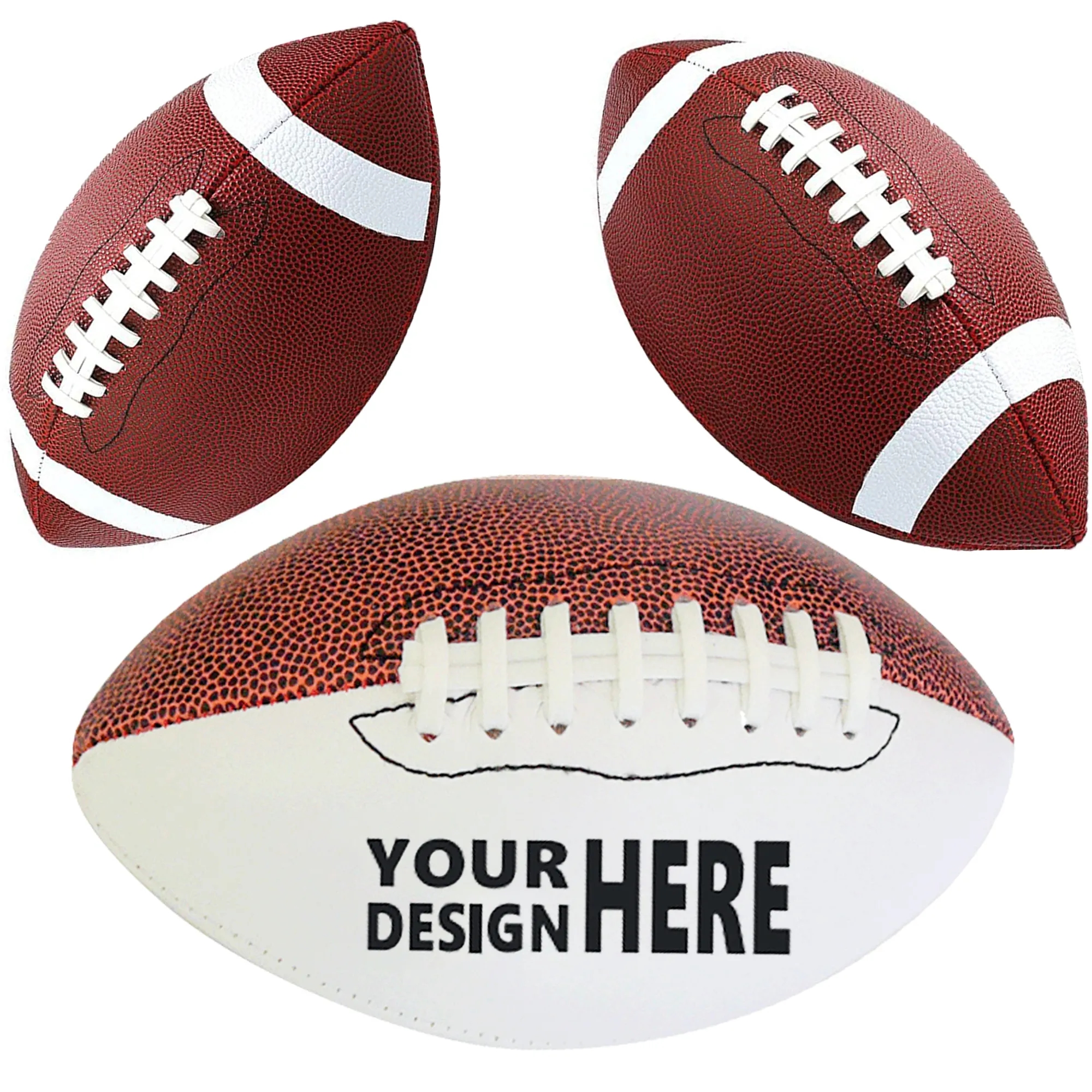 Costom 9# Durable Waterproof Youth Training Rugby Ball 1