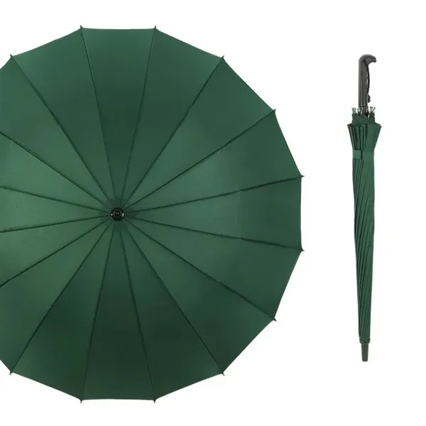 Automatic Open 45-Inch Windproof Umbrella with 16 Ribs 16