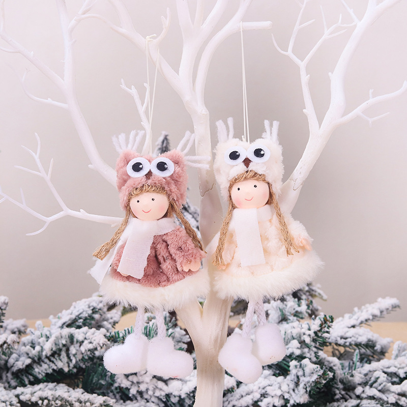 Christmas Tree Plush Doll Pendant 3