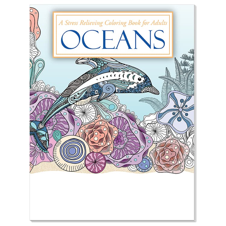 Adult Coloring Books - Oceans 24 Pages 2
