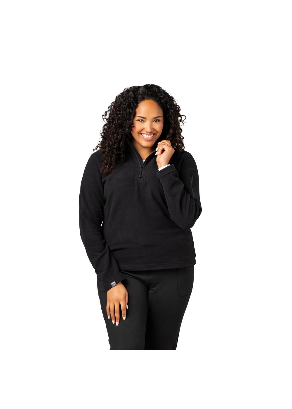 Storm Creek Women's Fireside Fleece Microfleece Quarter Zip 3