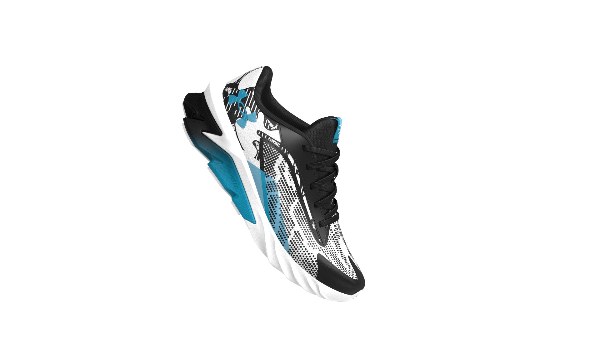 Boys' Pre-School UA Scramjet 4 Colorshift Running Shoes  2