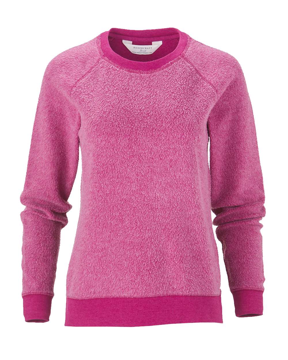 Women's Fleece Out Crewneck Pullover - K01 55
