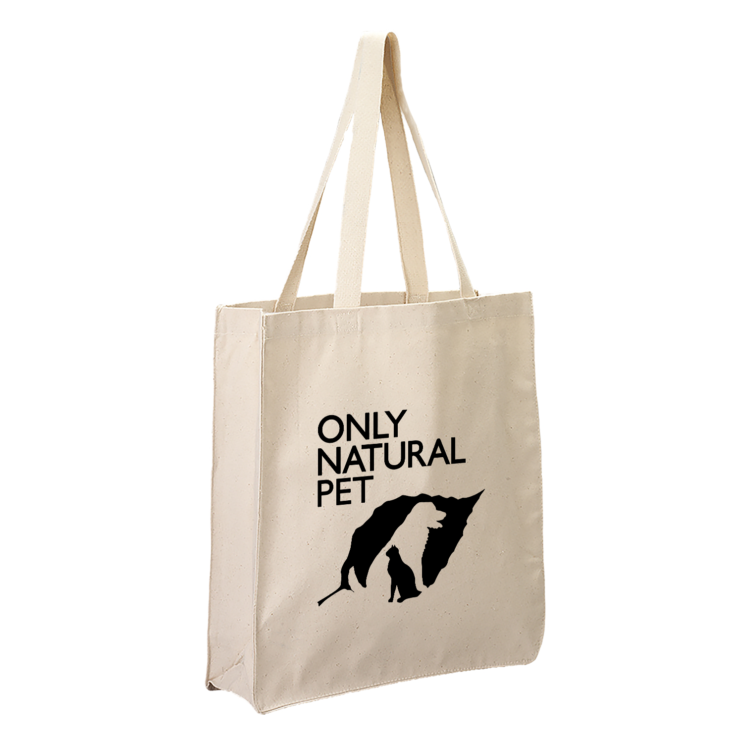 11.5 Oz. Cotton Canvas Grocery Tote Bag 1