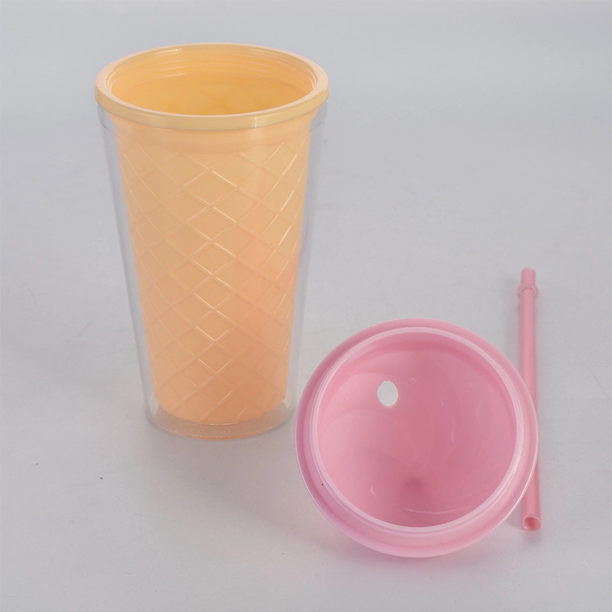 15 oz Ice-cream Cone Shape Water Bottle 3