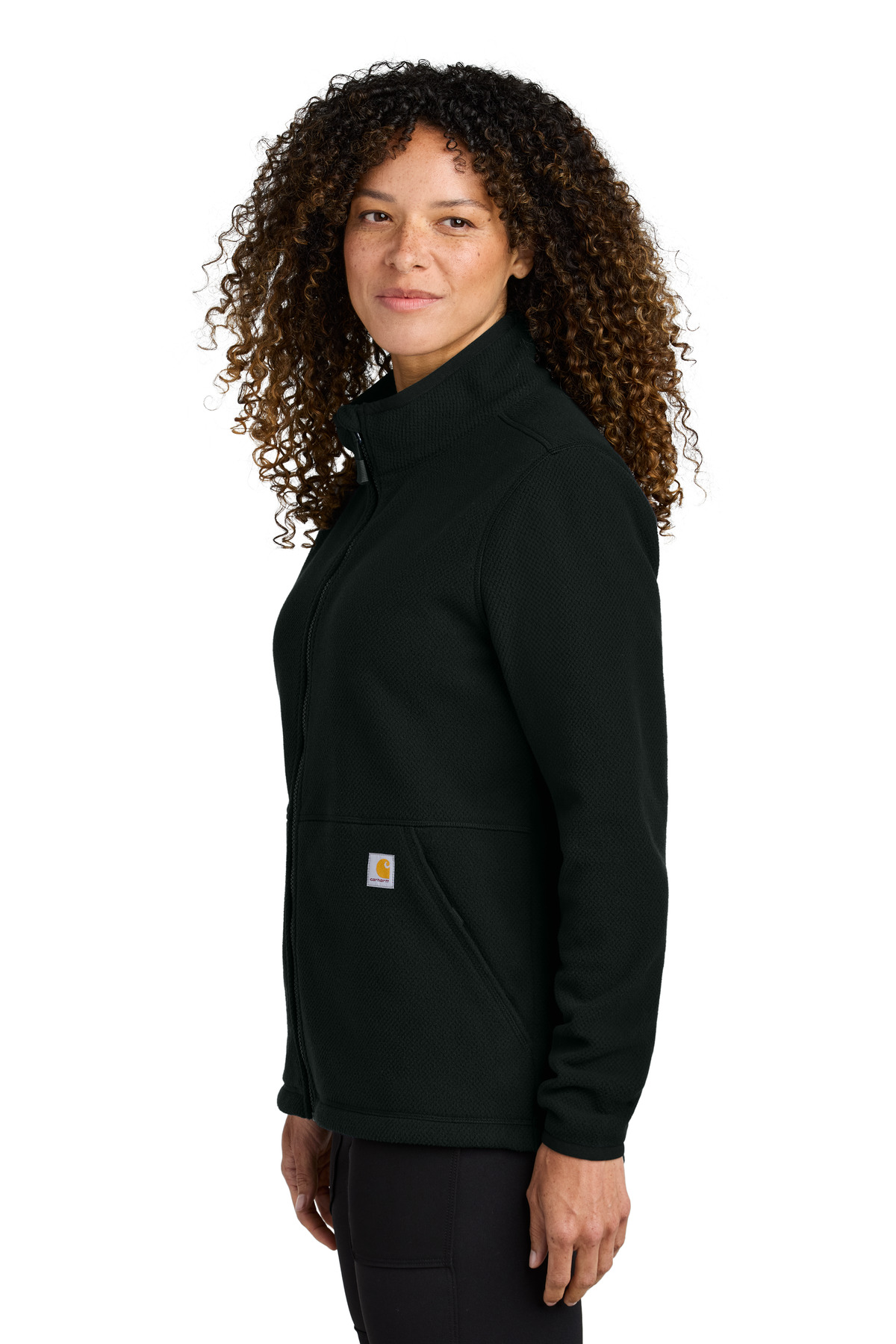 Carhartt® Women's Textured Full-Zip Fleece Jacket 12