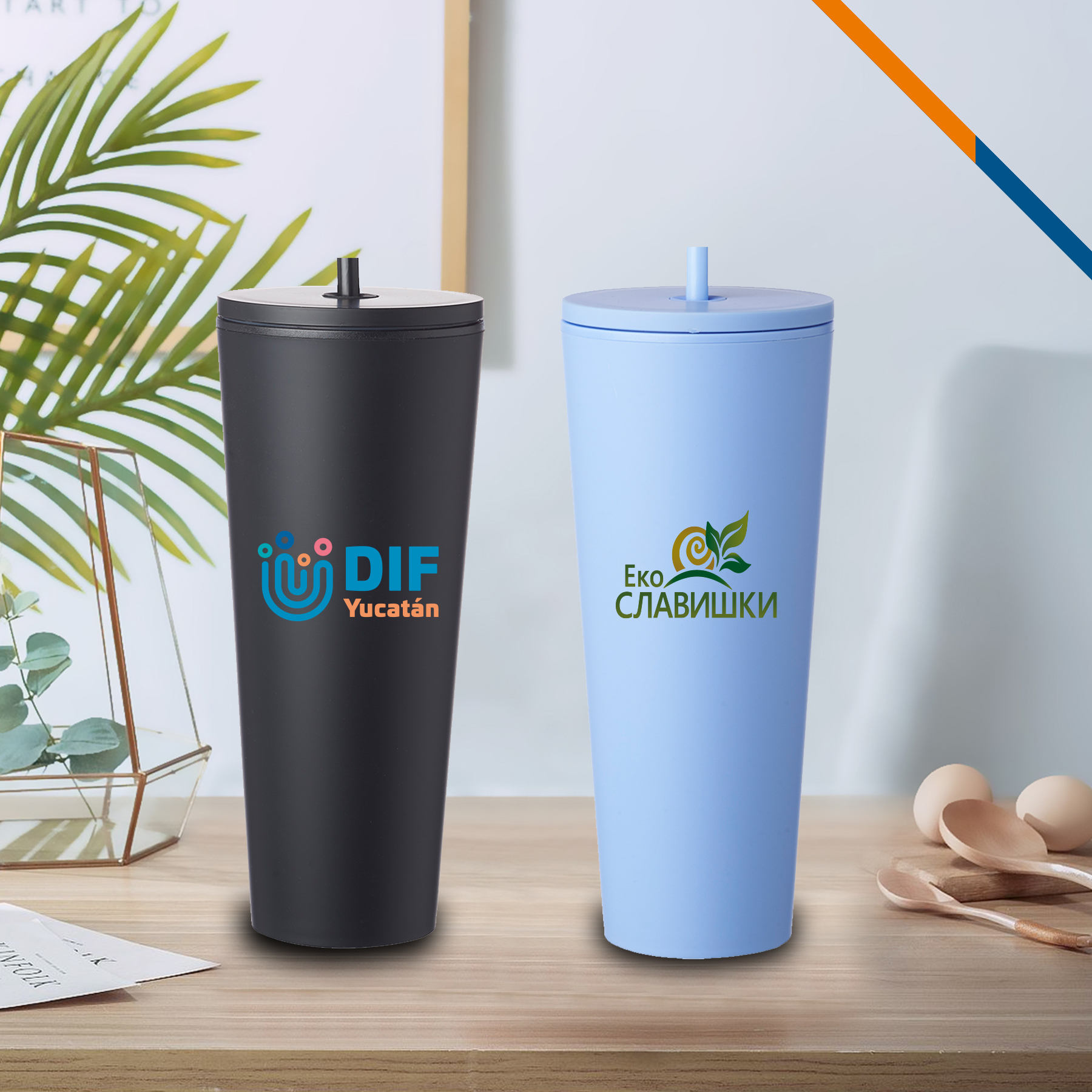 Alda Plastic Tumblers - 24 OZ. 5